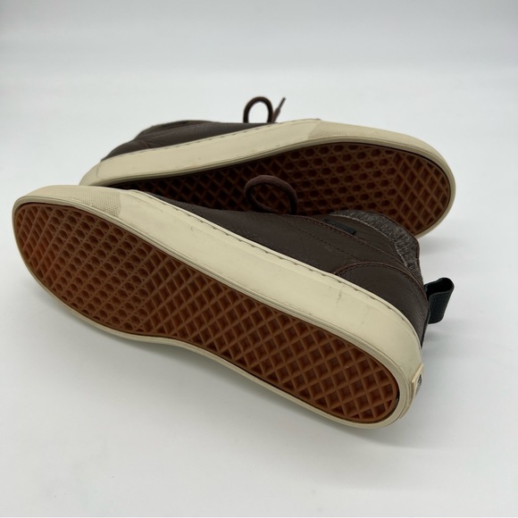 Vans Ultra Cush Leather High Top Sneakers - Picture 14 of 16